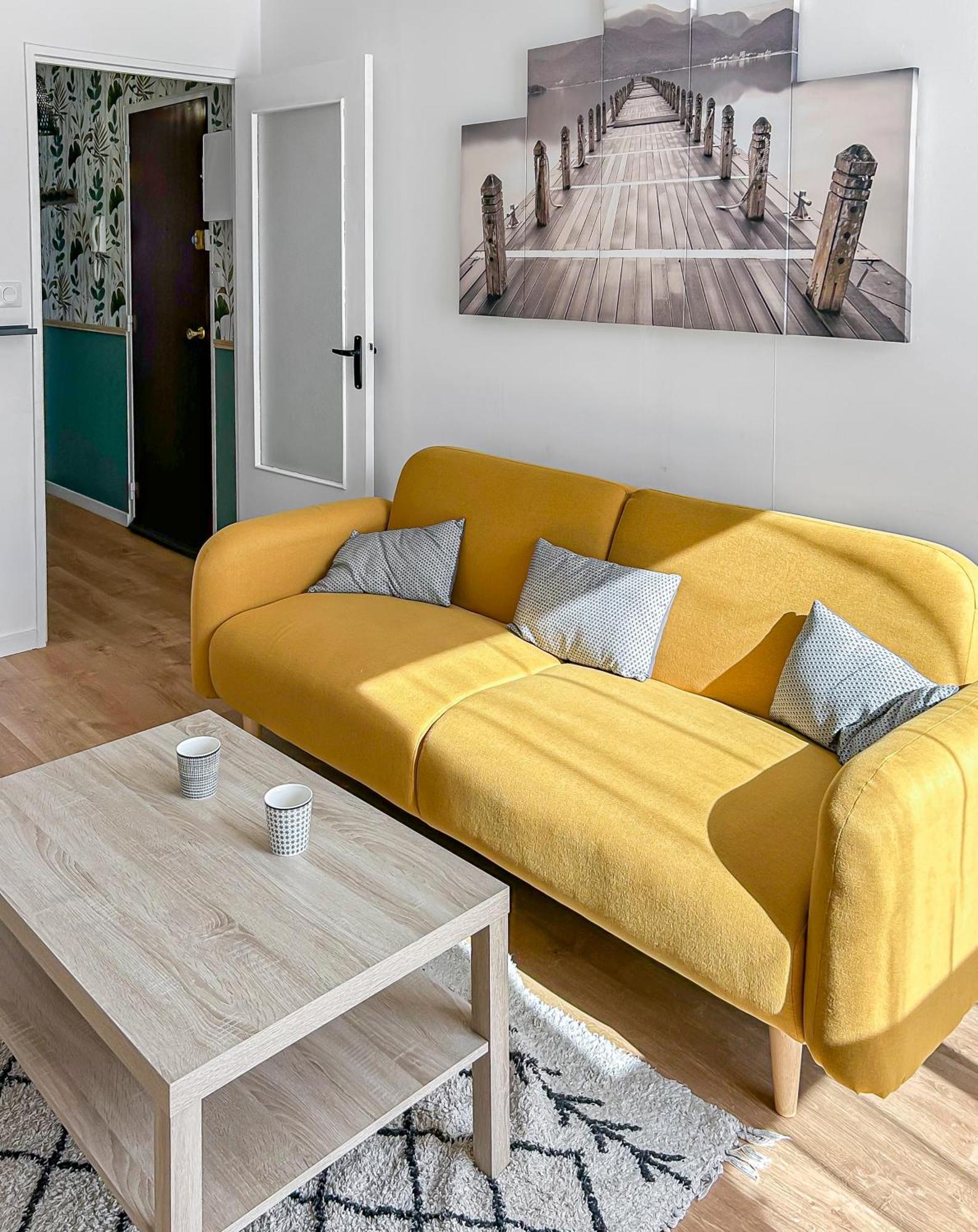 Appartement Lumineux, Wi-Fi Et Parking Prive 니오르 외부 사진