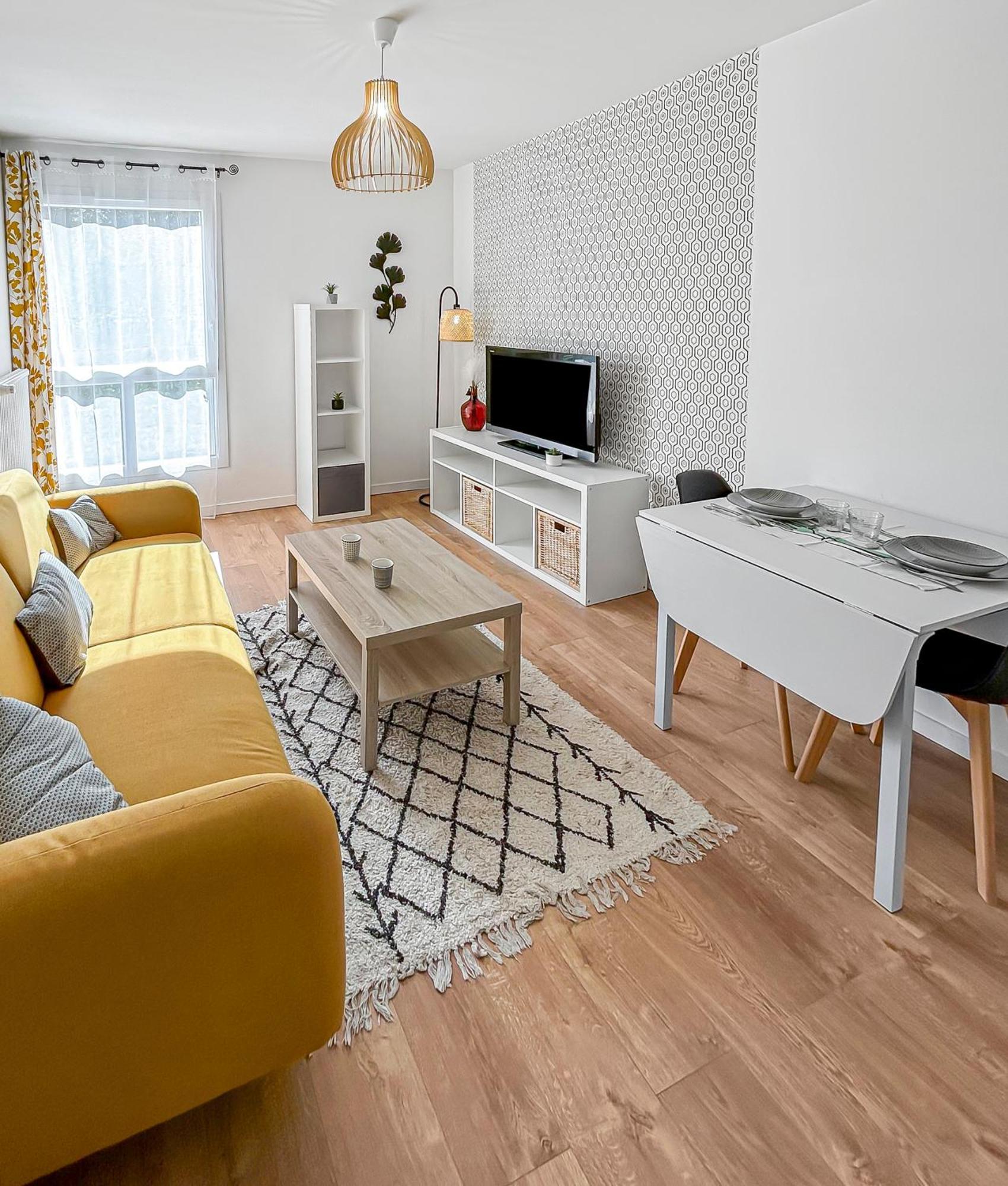 Appartement Lumineux, Wi-Fi Et Parking Prive 니오르 외부 사진